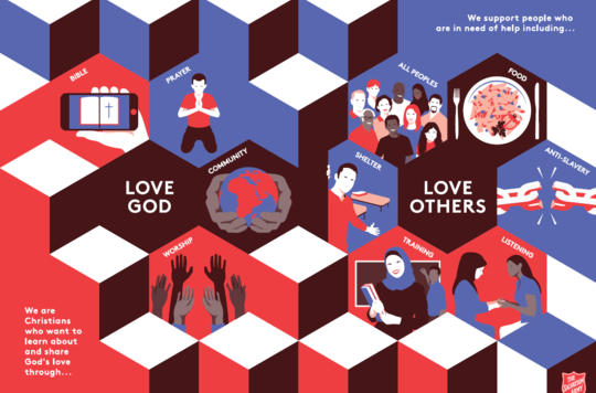 Preview of English version of Intercultural Mission leaflet artwork