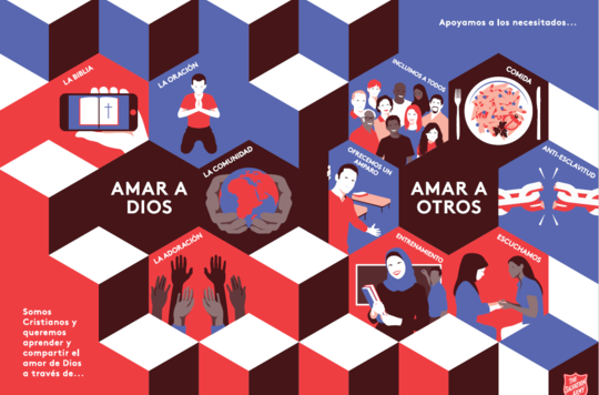 Preview of Spanish version of Intercultural Mission leaflet artwork 