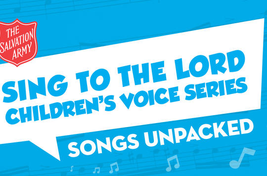 Sing to the Lord Unpacked