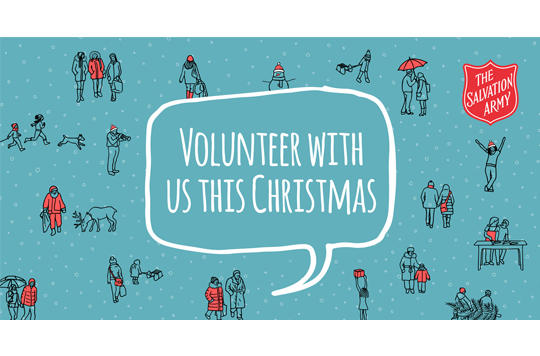 Christmas Volunteer Recruitment Advert