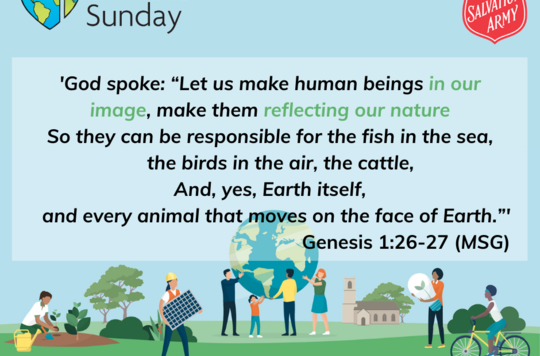 'God spoke: “Let us make human beings in our image, make them reflecting our nature So they can be responsible for the fish in the sea,     the birds in the air, the cattle, And, yes, Earth itself, and every animal that moves on the face of Earth.”' Genesis 1:26-27 (MSG)