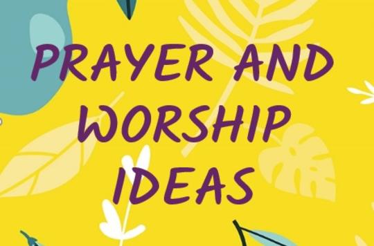 Prayer and worship ideas image 