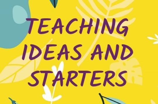 Teaching ideas and starters image
