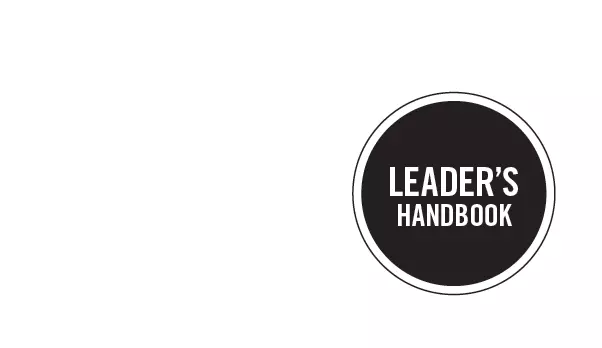 Leaders Handbook