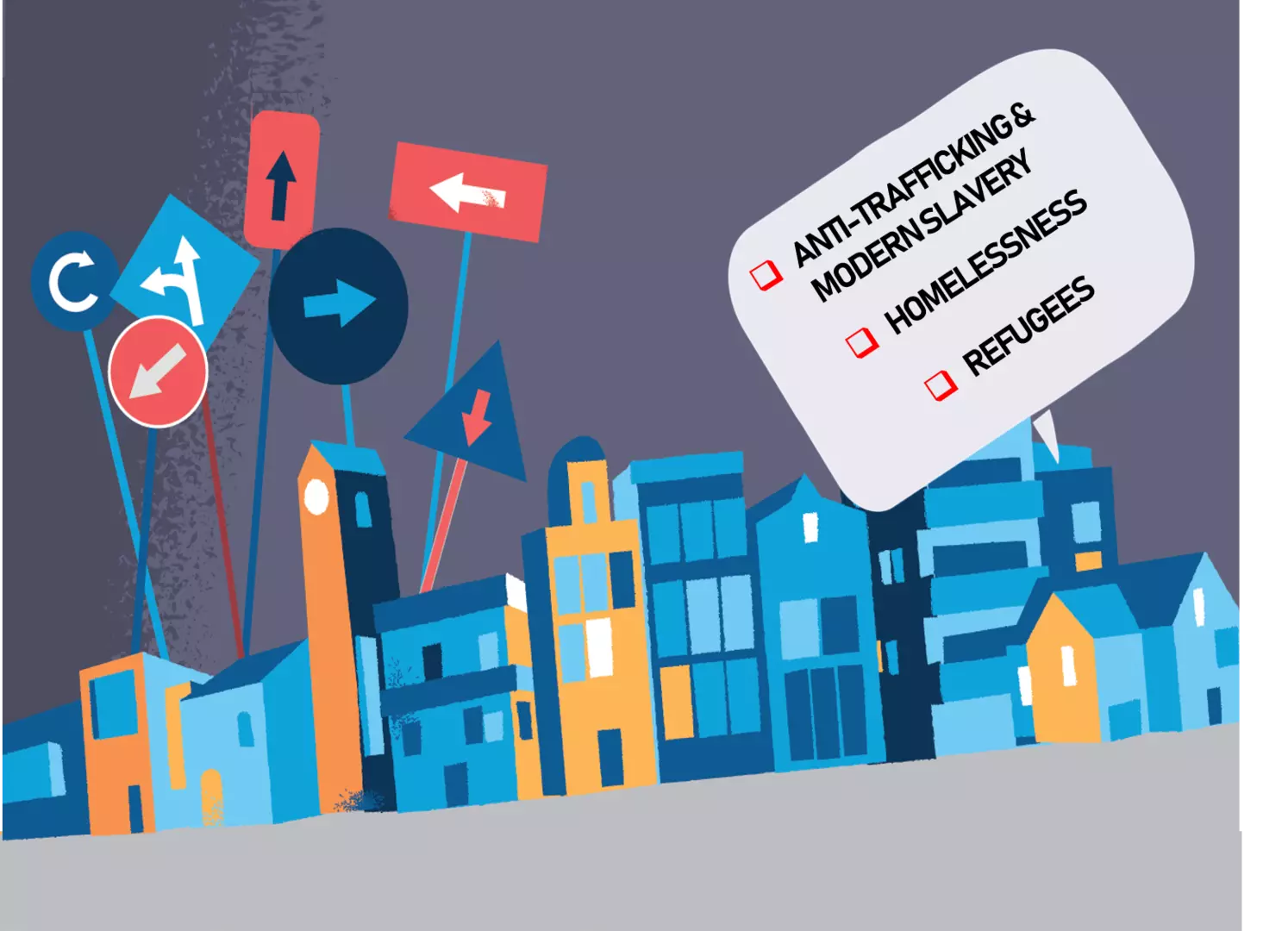 Illustrated city