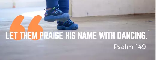Dance Fit Tots Bible Quote