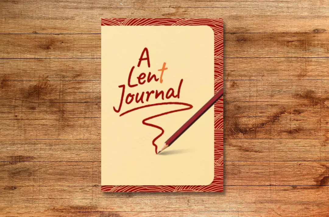 A Lent Journal cover