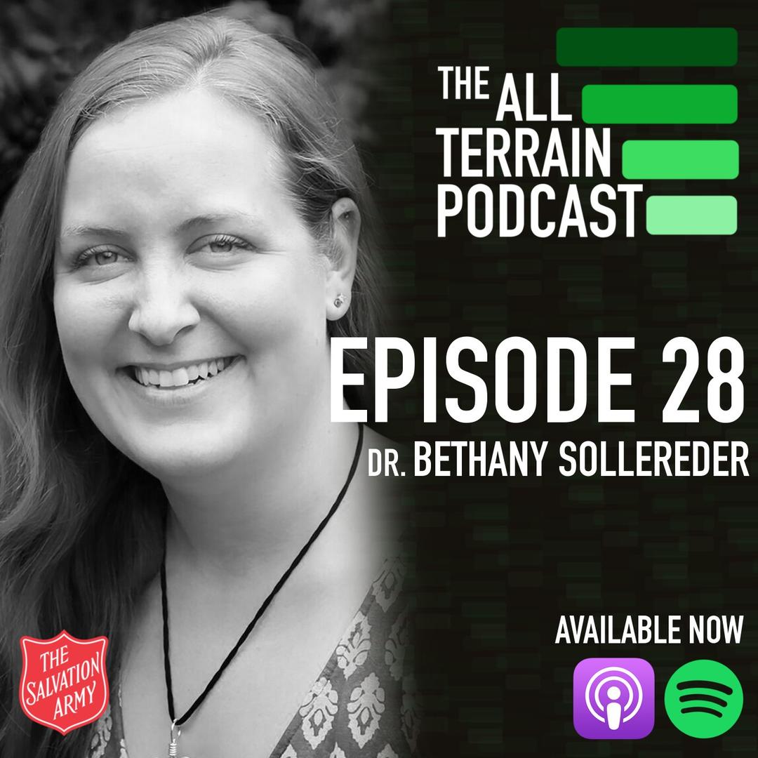 Dr. Bethany Sollereder and The All Terrain Podcast artwork