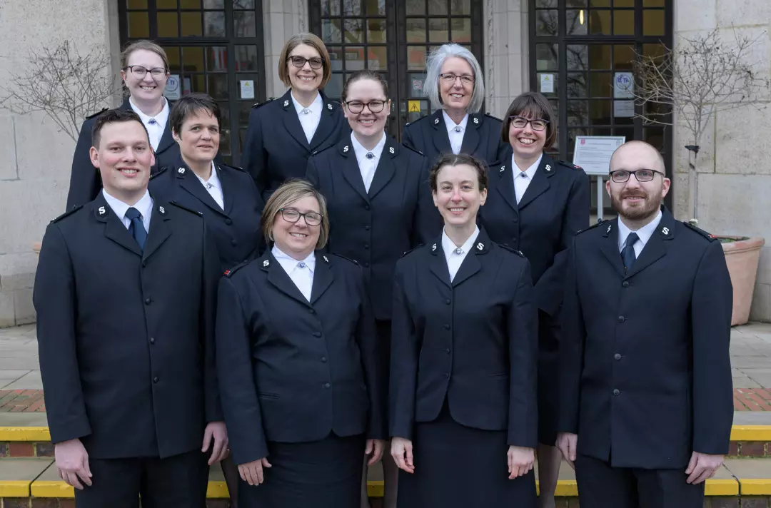 A group photo of the Messengers of Reconciliation