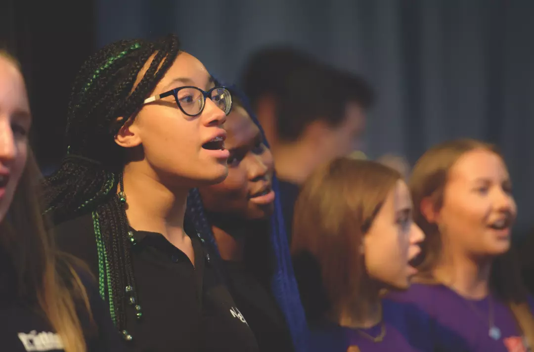 NeXus Youth Chorus performing at Together 2022