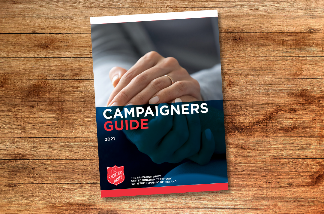 The front cover of PAU's Campaigners Guide