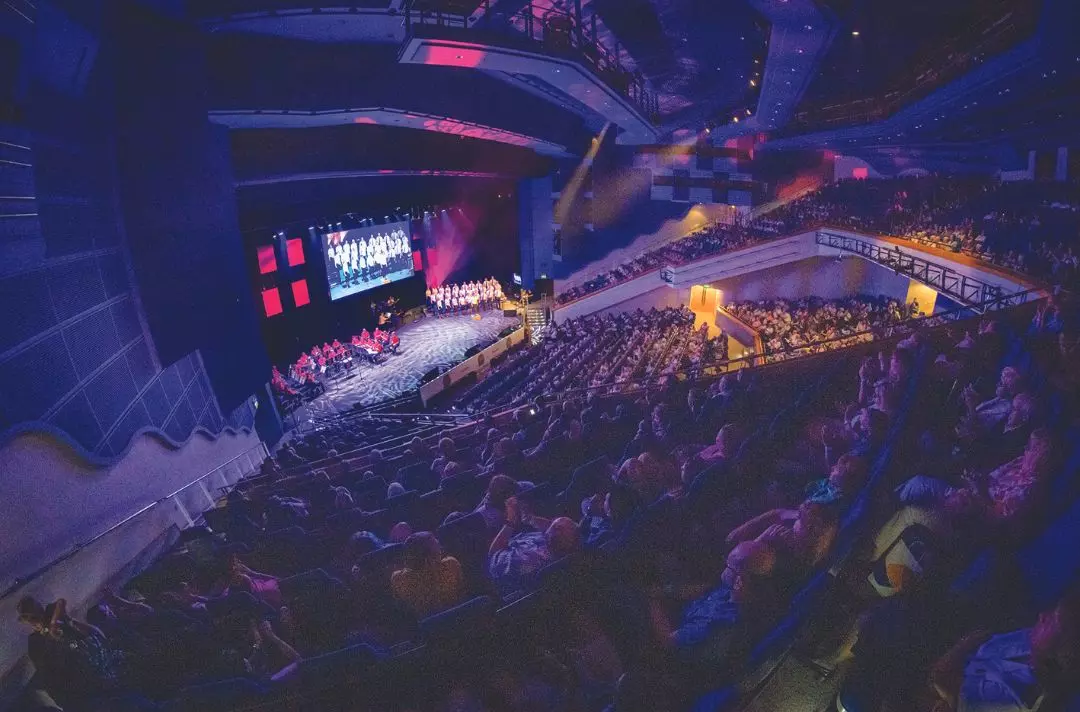 A photo of a full auditorium at Together 2022 at the ICC in Birmingham