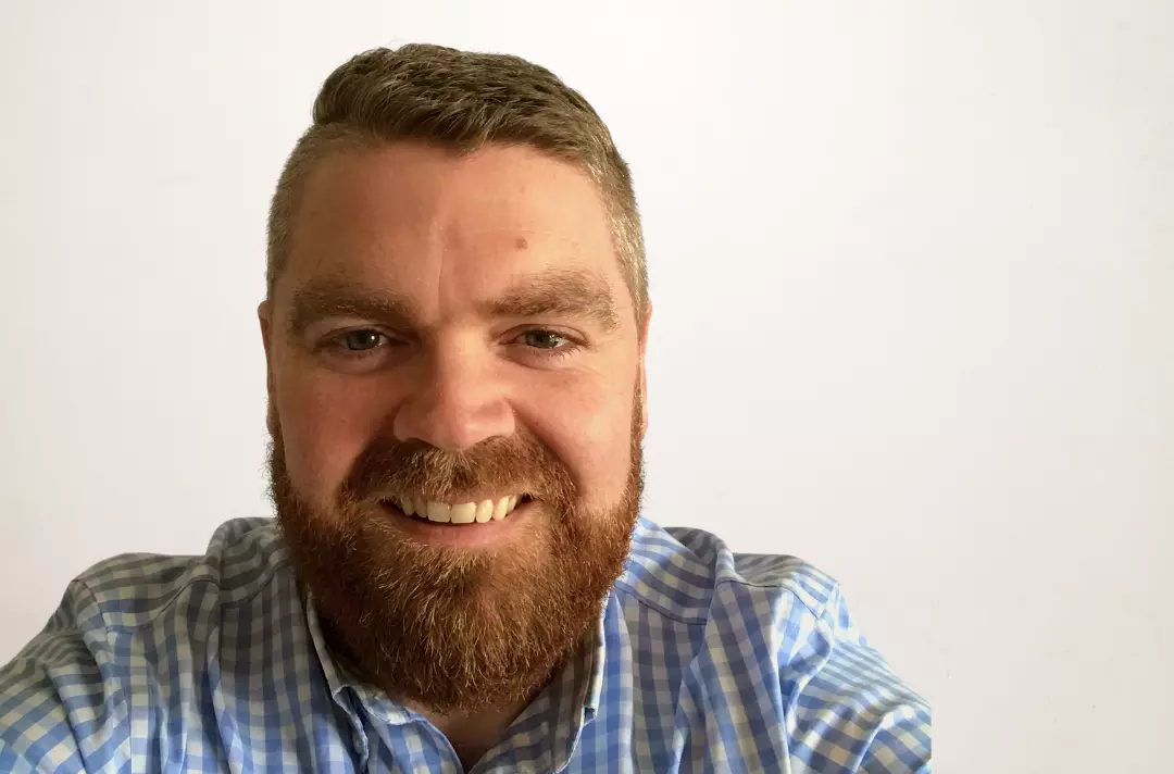 Photo shows Ciaran Egan