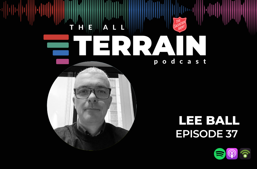 Photo of Lee Ball and the All Terrain Podcast artwork