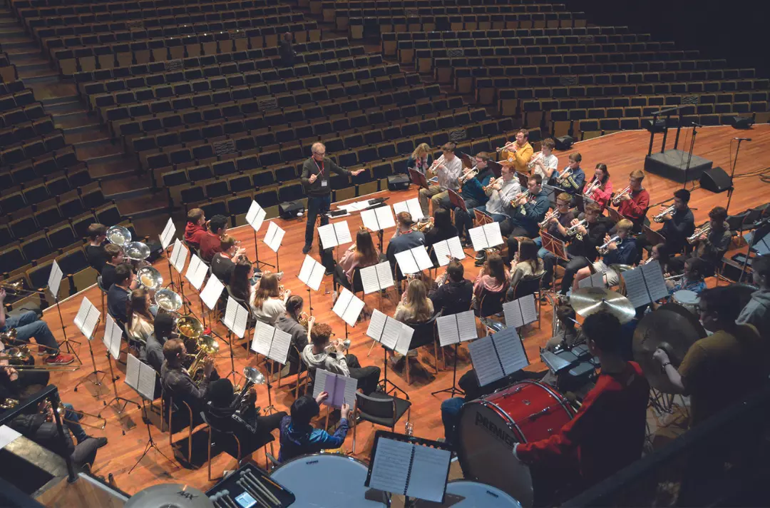 Photo shows Territorial Youth Band 2023.