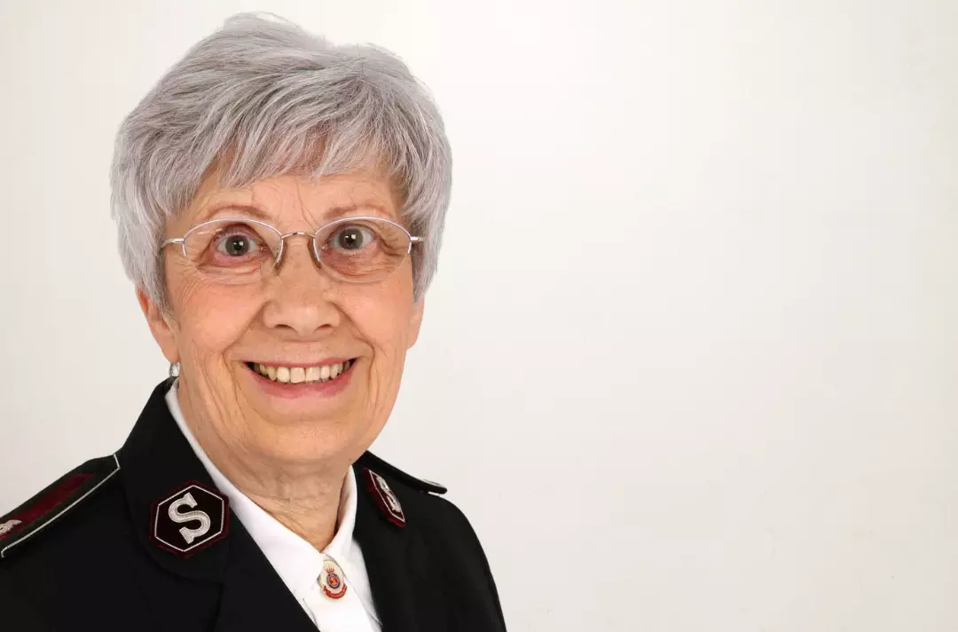 Photo shows Freda Larsson.