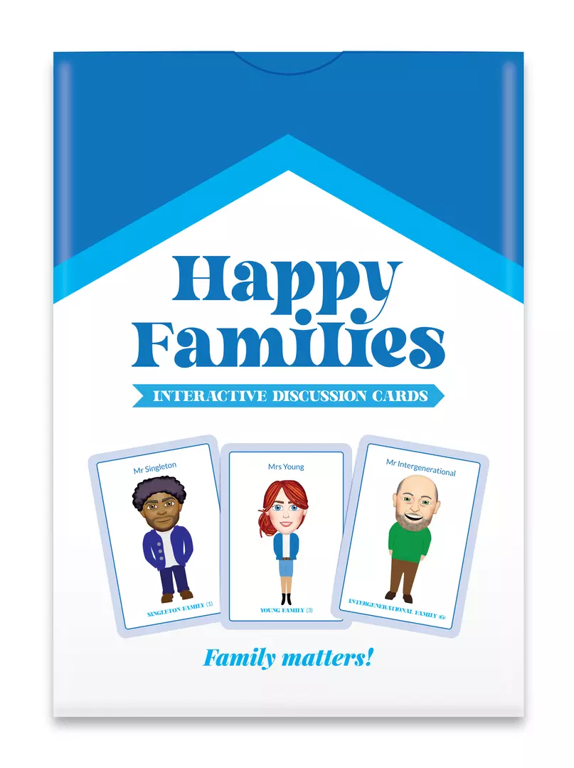 Happy Families Card Sample