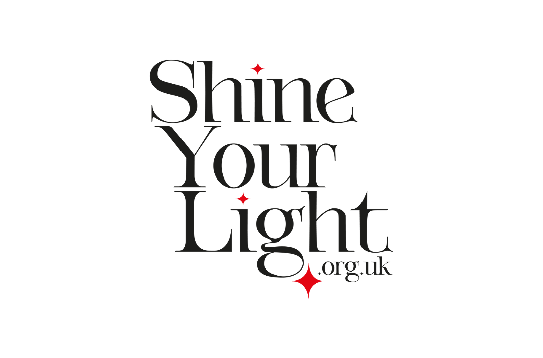 A graphic shows the Shine Your Light logo.