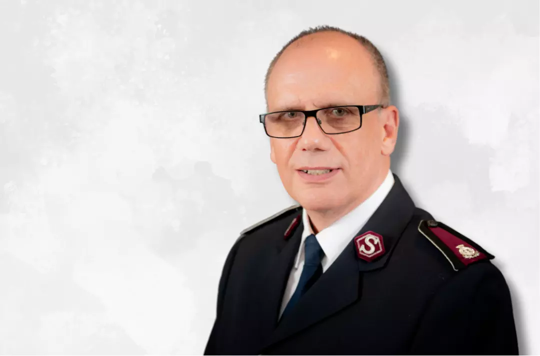 A photo of Anthony Cotterill, Territorial Commander