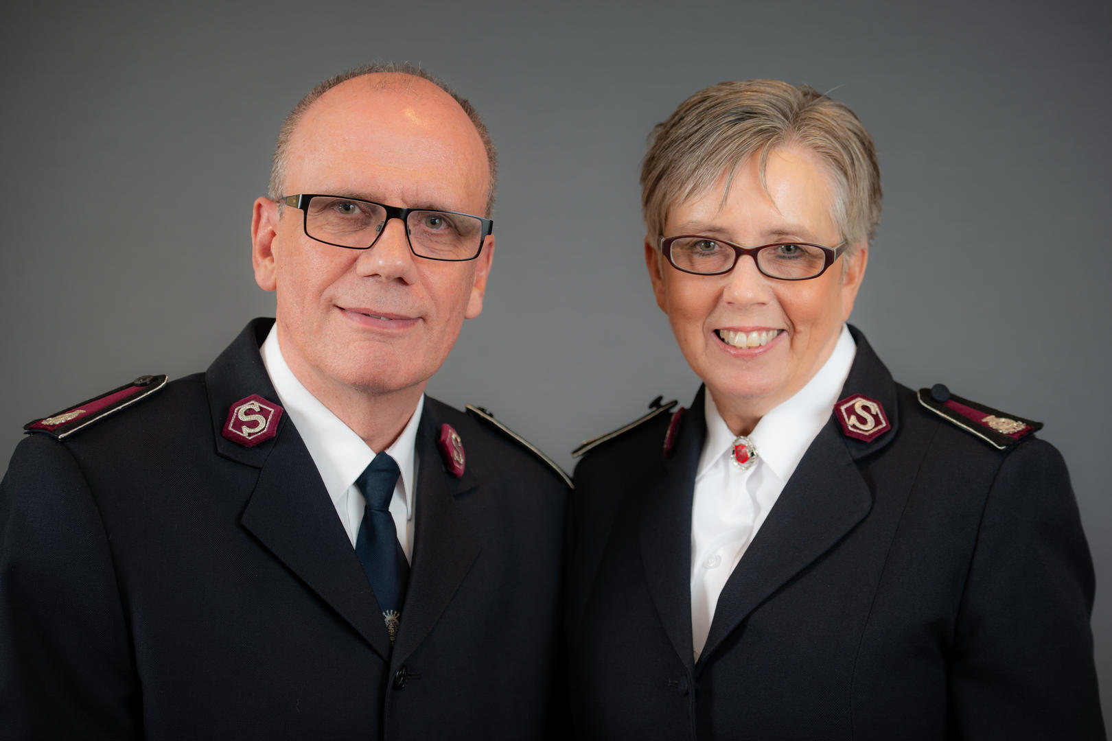 A photo of Commissioners Anthony and Gillian Cotterill.