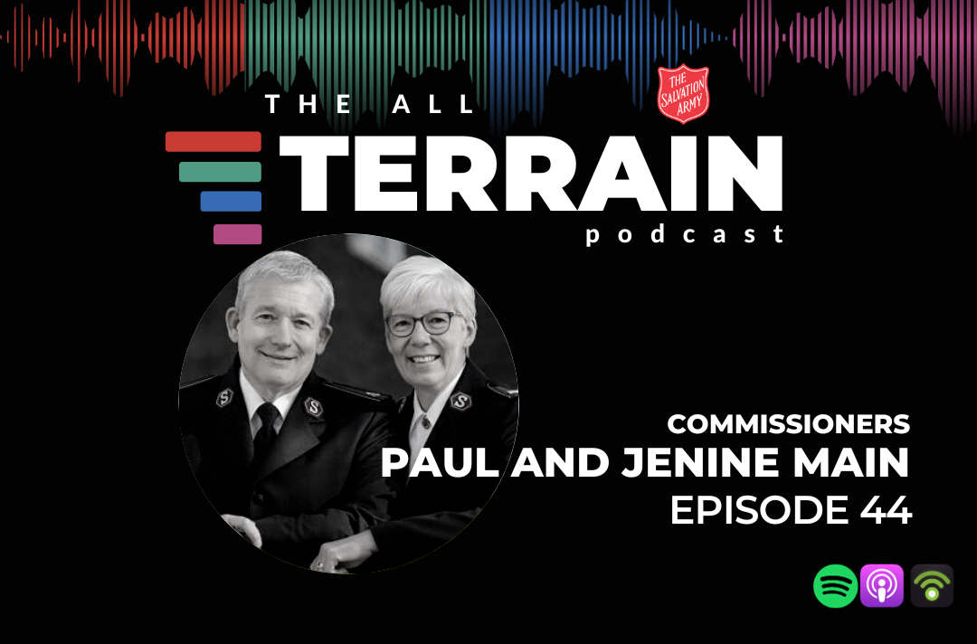 A photo of Paul and Jenine Main for The All Terrain Podcast