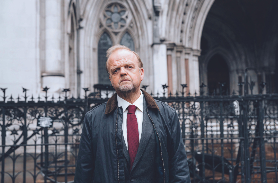 A photo shows Toby Jones as Mr Bates in Mr Bates vs the Post Office | Picture: © ITV Plc