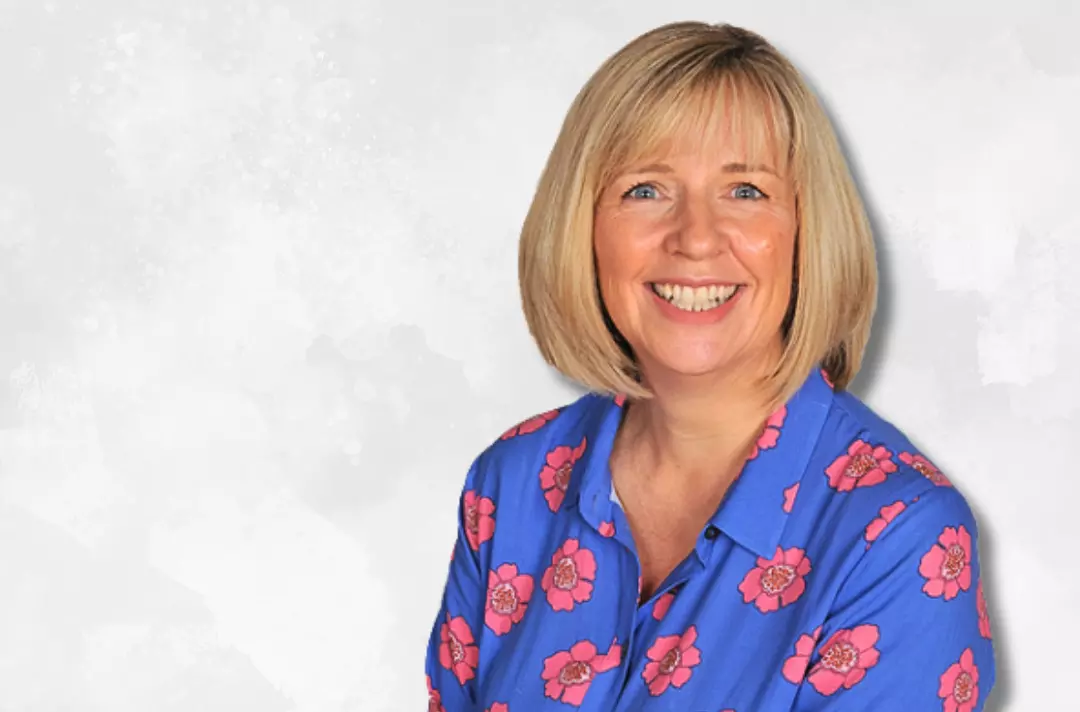 A photo of Sue Blyth.