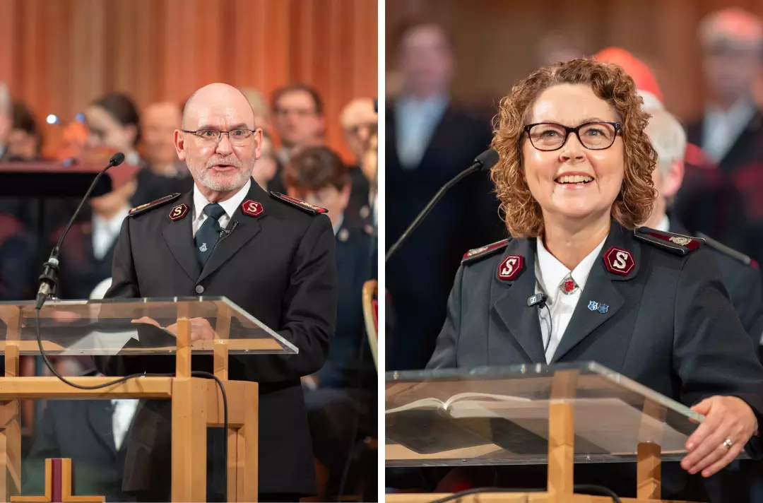 General Lyndon Buckingham and Commissioner Bronwyn Buckingham