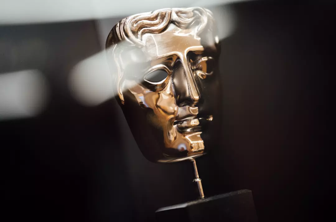 A photo shows a BAFTA. Picture: BAFTA / Scott Garfitt