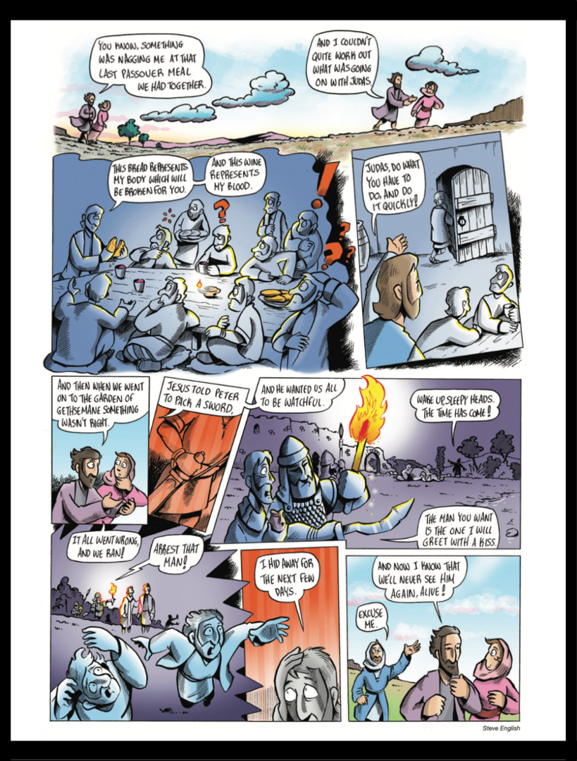 Holy Week comic strip page 2