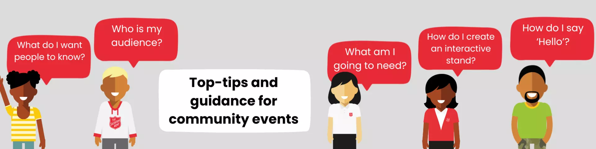 Community engagement guidance banner
