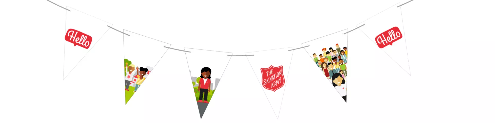 Image of Hello bunting