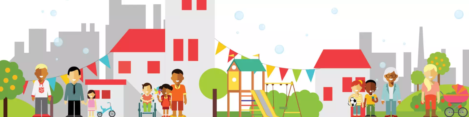 Image of Hello families scene