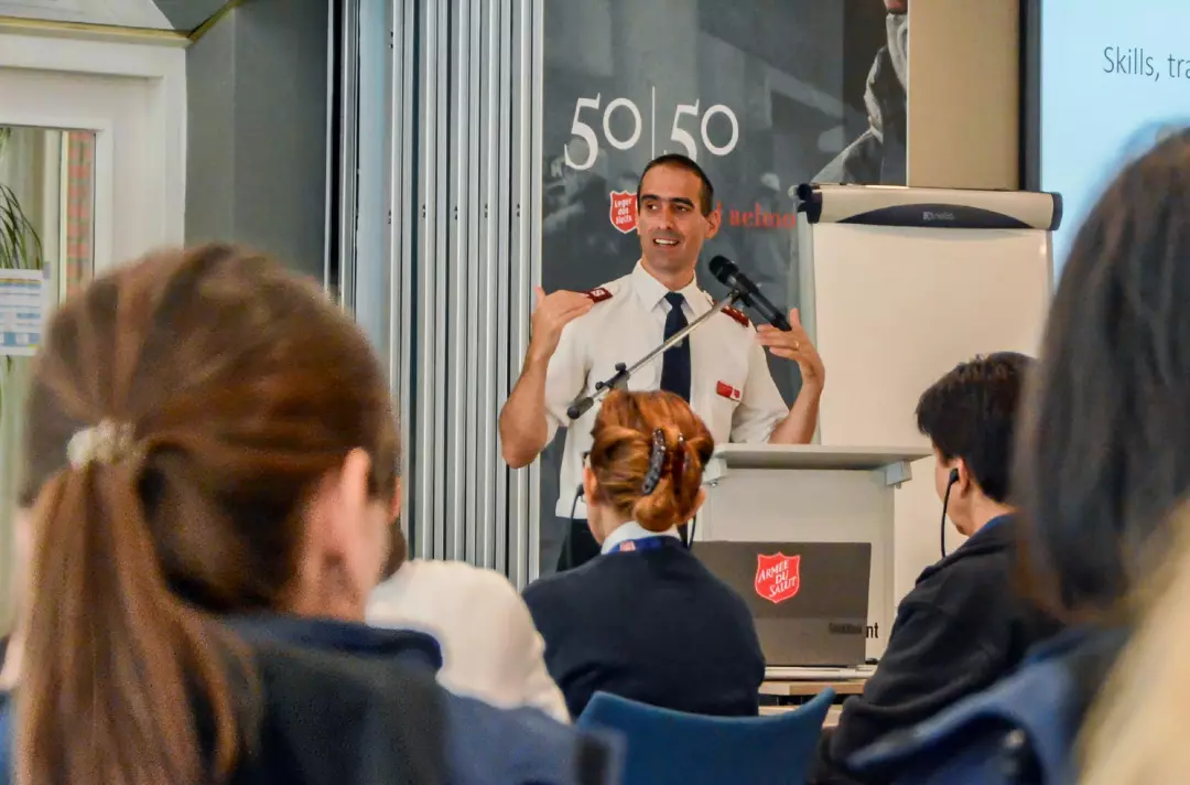 A photo of teaching at the Catherine Programme