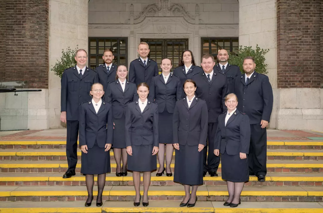 A group photo of the Defenders of Justice
