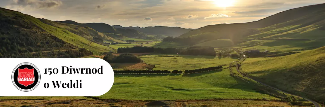 Header image for Wales 150 in Welsh