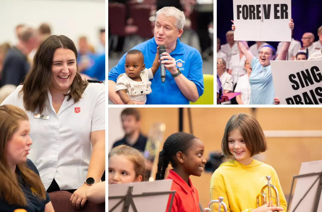 Four photos show scenes from Together 2024.