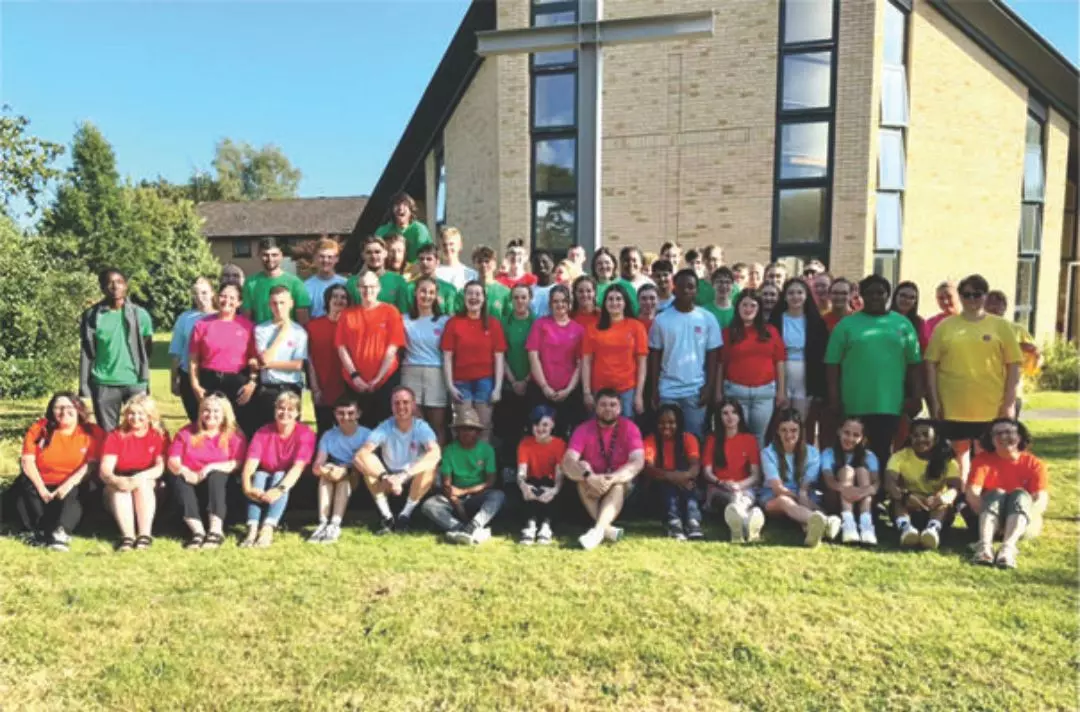 A group photo from the Encounter summer school