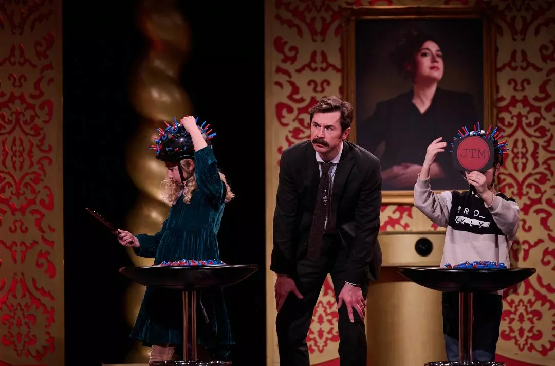 A photo of contestants on Junior Taskmaster