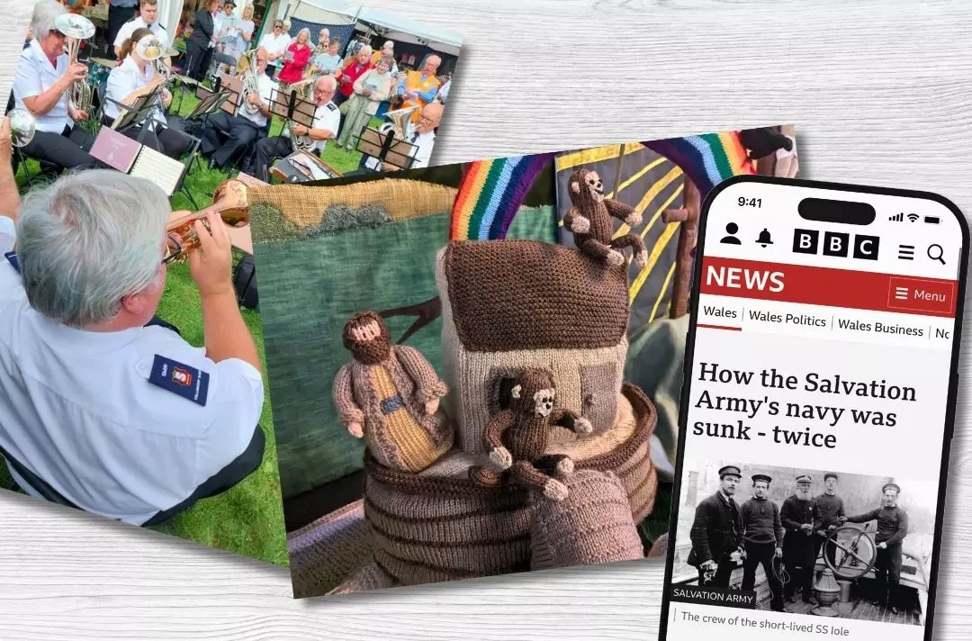 Photos show the Army at the Royal Welsh Show, the Wales 150 craft display and a news item about the Salvation Navy.