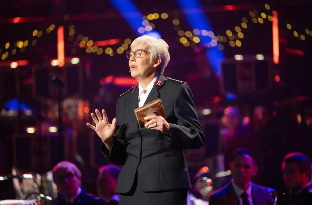A photo of Commissioner Jenine Main at the Royal Albert Hall