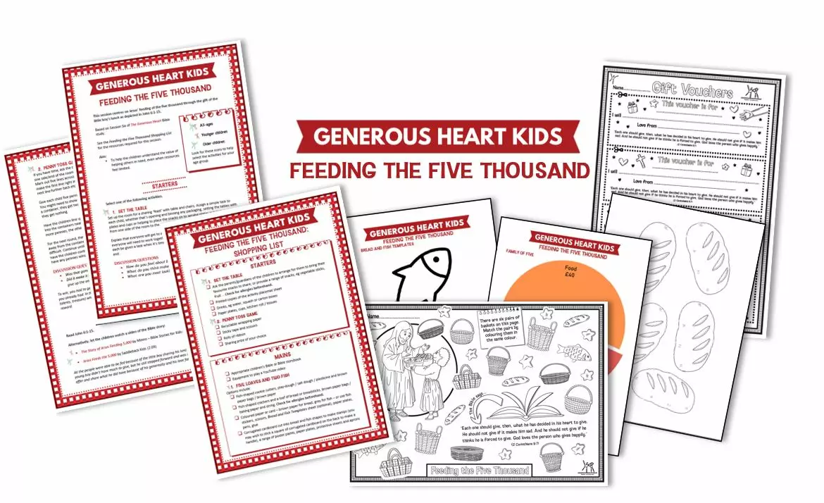A range of worksheets and leaders guides