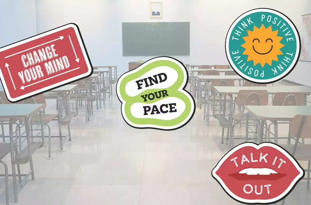 A photo of a classroom