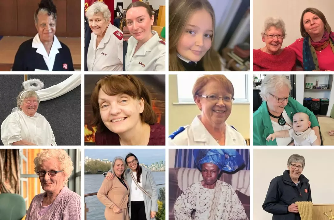 A montage of photos shows the women featured in the article.