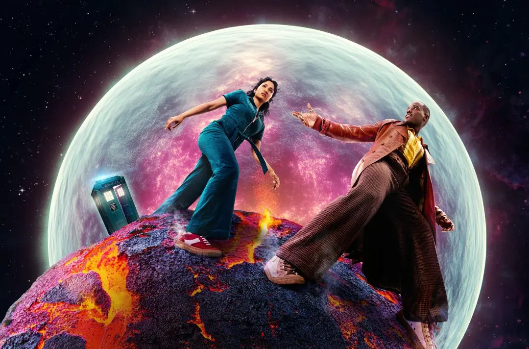 The Doctor and his companion Belinda Chandra