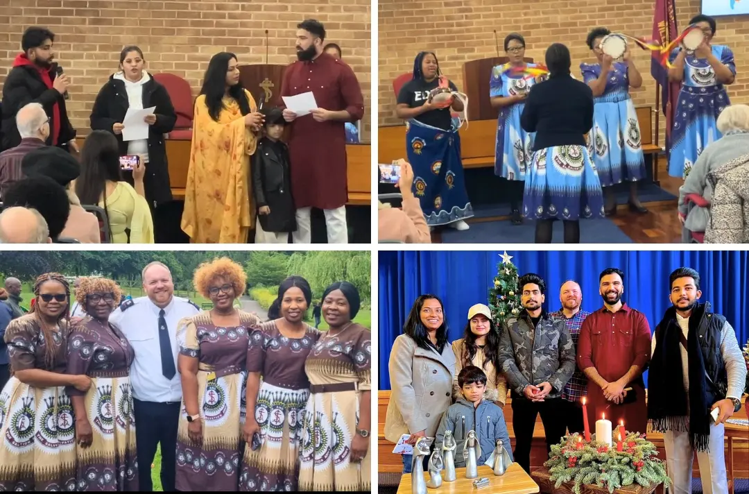 Four photos show members of Willenhall Corps.