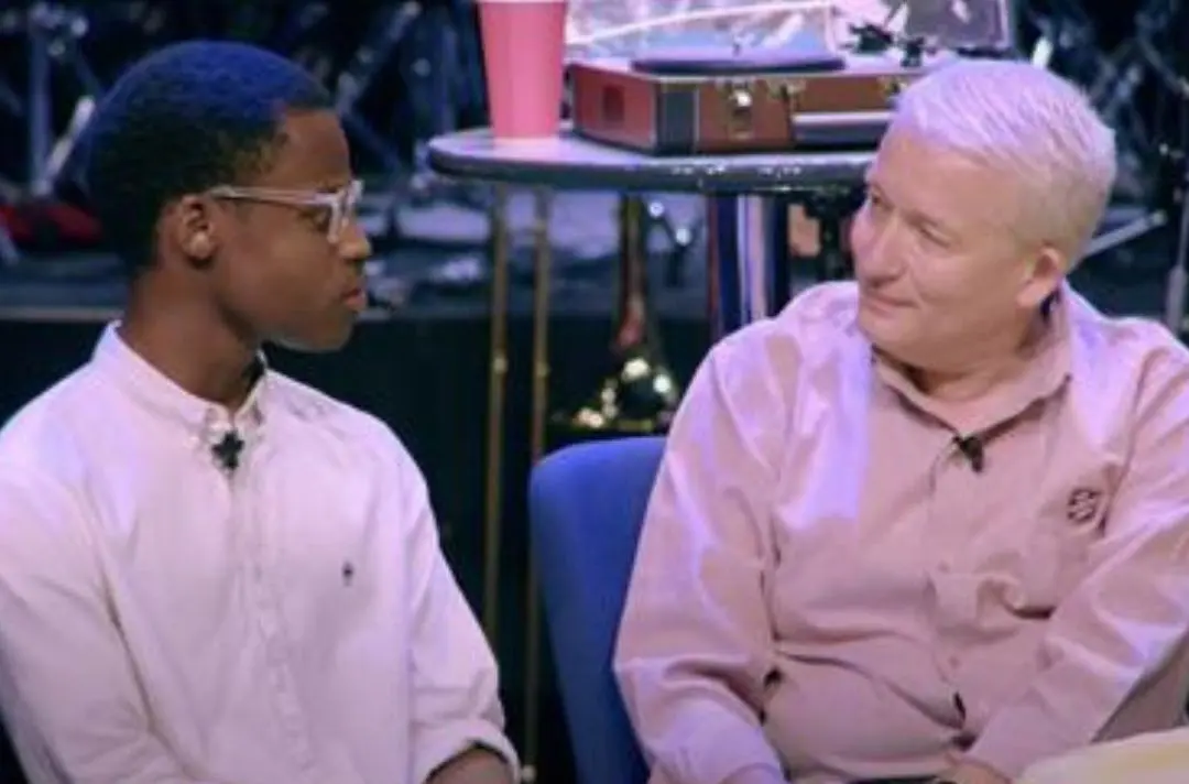 Michael Gwazai and Paul Main in conversation on stage at Together 2025