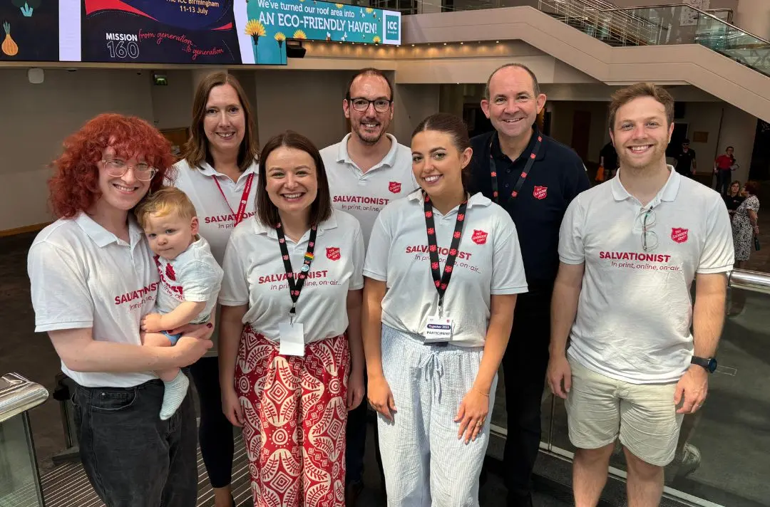 The Together 2025 Salvationist team