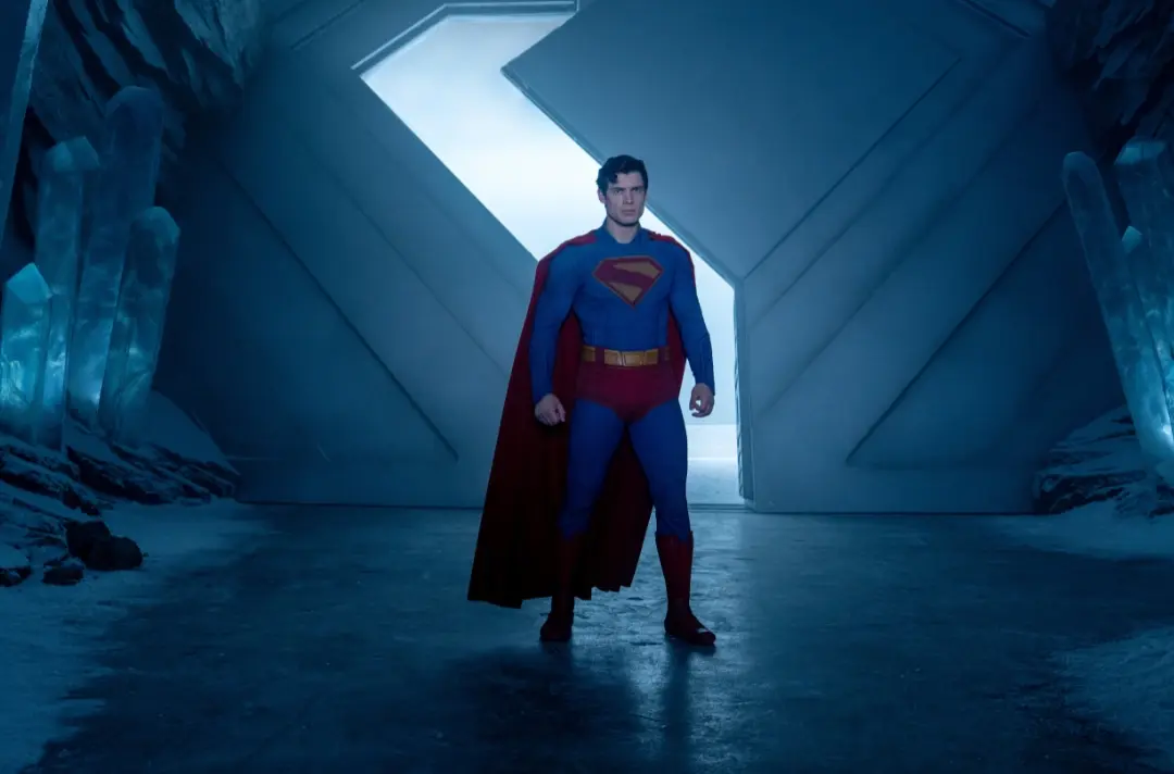 A photo shows Superman.