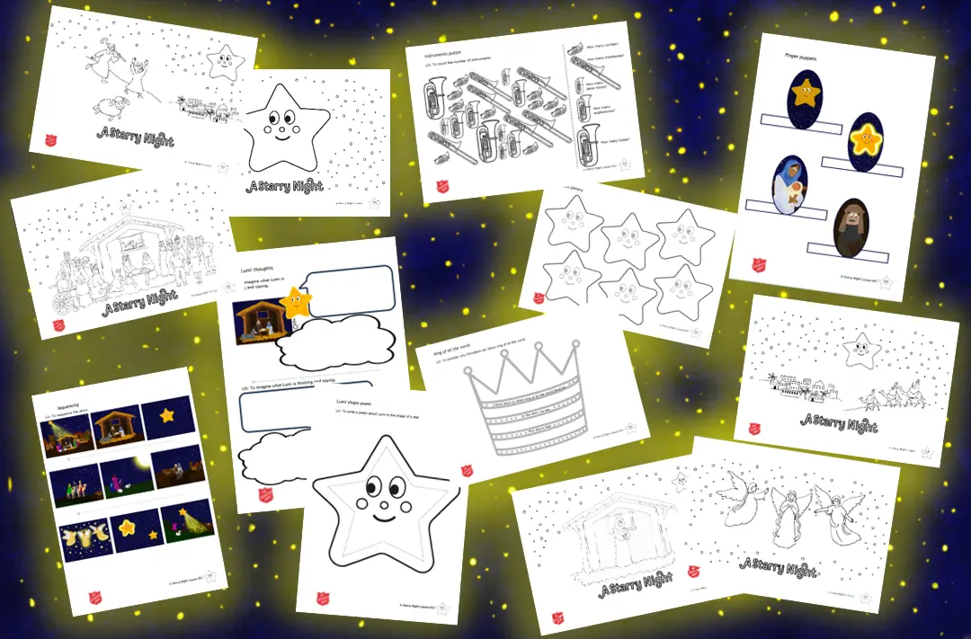 lots of sheets of paper